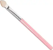 SOESFOUFU Portable Face Eye Shadow Brush Makeup Brush Slim Handle Beauty Tool for Women Girls Non-irritating Latex Sponge Easy to Use