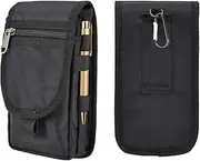 Large Mobile Phone Belt Mobile Phone Belt Holster Tool Belt Multifunctional Bum Bag with Mobile Phone Case for Cycling Climbing Mobile Phone Belt for Men for Samsung, black, Einheitsgröße
