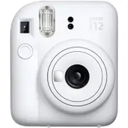 FujiFilm instax mini 12 Camera Clay White