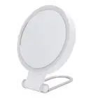 Travel Makeup Mirror With Light White Stand Adjustable Angle Magnifying Mirr SD0