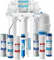 5 Stage Home Drinking Reverse Osmosis RO Filter System PLUS Extra Pre-Filter Set