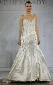 Women’s Size 10 Eve of Milady 4227 Ivory New $4250 Wedding Dress