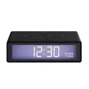 LEXON Flip Digital LCD Alarm Clock LR130.N Black