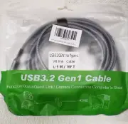 Usb3.2 gen 1 cable 16 feet oculus quest link camera connecting computer to shoot