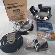 Culinare Rocket Chef Food Processor Chopper Slicer Grater New In Box Complete