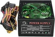 KAVJU 1000W Power Supply 120mm LED Fan 24 Pin PCI SATA ATX 12V Computer Power Supply for PC Compurter Case