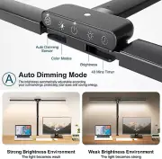 Rimposky Desk Lamp, LED Desk Light for Home Office, Eye Caring Computer Monitor