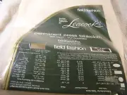 Marshall Field Fashion Leacock 60x83 Oval Beige Tablecloth Made USA