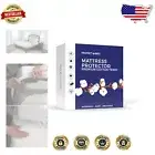 5-Sided King Mattress Protector - Ultra-Thin, Waterproof, and Machine Washable