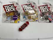 3 NEW TECH DECK - FLIPS & PRIMITIVE SERIES 14 and FINESSE SERIES 13 SKATEBOARDS
