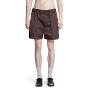 [RECTO] Roll-Up Banding Shorts Brown