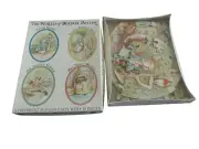 Vtg Beatrix Potter 4 Puzzles 40 Pieces Each Peter Rabbit Jemina Duck Jeremy Frog