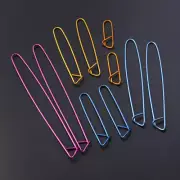 10 Pcs Crochet Notions Pin Crochet Hooks Brooch Weaving Knitting Holders