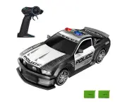 Remote Control Drift Car Remote Control Police Car Large Size Remote Control Car 1/12 2.4GHz Remote Control Race Car with Light Kids Gift for Children