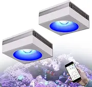 PopBloom 2X RL90 LED Aquarium Light, Smart APP Control Fish Tank Reef Lights for 90CM 120CM Marine Tank Aquarium Light
