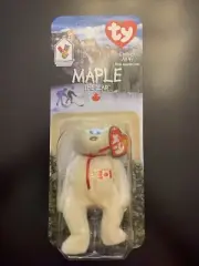 TY McDonalds International Bears Beanie Baby Maple the Bear 1999
