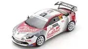 Model Car Rally Scale 1:43 spark Alpine A110 Monte Carlo 2022 Casanova C