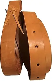 New 6' (72") Premium Brown Leather Western Saddle Cinch Tie Strap