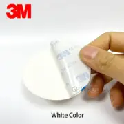 5pcs 3M 1600T White Double Sided Adhesive PE Foam Tape 1.1mm x 70mm Round