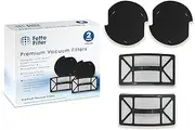 Bissell Compatible Powerlifter PowerTrak Pet Filter Kit. Contains 2 Pre Motor 1604127 Filters and 2 Post Motor 1604130 Filters.