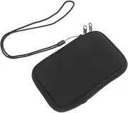 CHICAMPERA Neoprene Phone Pouch with Zipper Lightweight Portable Smartphone Sleeve for Outdoor Activities Beach Running Protective Phone Holder for Neck Moisture Scratch Resistant