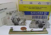 Square D Electrical Interlock for type J Type:SX-8 Class:9999Series:B 2 contact.