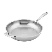 Scanpan STS 32cm Stainless Steel Frypan Round Induction/Oven Cookware Silver