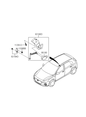 GENUINE BRAND NEW UNIT ASSY-H/L AUTO LEVELLING SUITS HYUNDAI I30 2022 1.6L SEDAN
