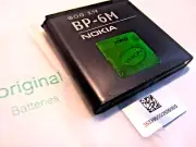 ORIGINAL NOKIA BP-6M Li-ion BATTERY BP6M, 6280, 6288 9300 N73 6233 N77 N93 3250