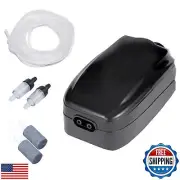 AQUANEAT Aquarium Air Pump, 100 Gal Fish Tank Air Pump, Hydroponic Oxygen Aer
