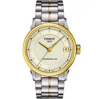 在飛比找momo購物網優惠-【TISSOT 天梭】T-Classic Luxury機械錶