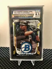 2014 BOWMAN CHROME JUMBO FOIL PACK SMC 8.5 NMT-MT+ BRYANT/BETTS! NICE !! #1098