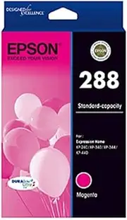 Epson 288 Standard Capacity Durabrite Ultra Ink Cartridge XP-240 / XP-340 / XP-344 / XP-440, Magenta EPC13T305392
