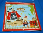 Scrapbook Calendar PIRATE 12-Months of Memories UNDATED w stickers KId's CRAFT