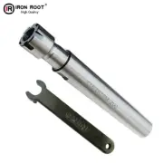 C16-ER16M-200L Collet Chuck Holder CNC Extension Rod Straight Shank+1P Wrench