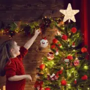 Battery Lighted LED Sparkling Star Christmas Xmas Tree Topper with 8 long holder