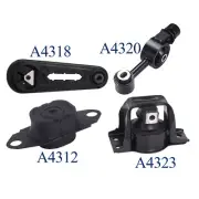 4PC Engine Motor & Trans Mount for Nissan 07-12 Versa 09-14 Cube 1.8L Auto Trans (for: Nissan)