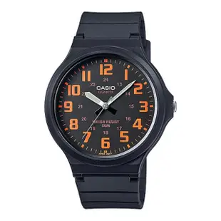 【CASIO 卡西歐】MW-240 輕巧休閒生活簡約數字指針手錶