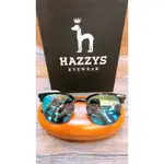 麗睛眼鏡【韓國 HAZZYS】正韓 韓國貴族品牌-HZ-7104 TITANIUM純鈦鏡架 水銀太陽眼鏡 眼鏡 時尚墨鏡
