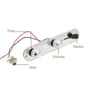 For Telecaster Control Plate with Wired 3 Way Switch Perfect for Modifications