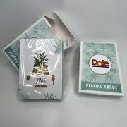 Dole Branded Advertising Playing Cards Complete Decks - 2 packs.