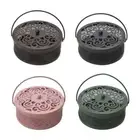 Retro Incense Holder Portable Incense Coil Burner Mosquito Coil Holder Camping