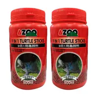 在飛比找ETMall東森購物網優惠-AZOO 9合1烏龜飼料 900ml(2罐)