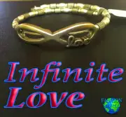 Alex and Ani Infinite Love Wrap Russian Gold Bangle Bracelet