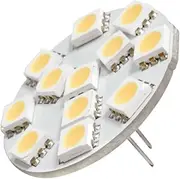 Dream Lighting Low Power 12V DC LED G4 Warm White Back Pin Down Spot Cabinet Light Motor Home Caravan Vehicle Auto Car Boat Replacement Lamp Bulb