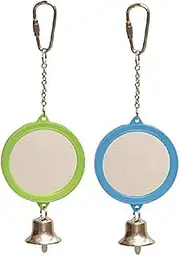 Kazoo Round Mirror with Bell, Small