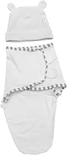 Abaodam 2Pcs Soft Newborn Swaddle Wrap for Boy Girl Breathable and Easy to Clean Blanket Swaddle for Nursery Use and Comfortable Sleep