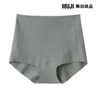 【MUJI 無印良品】女棉混舒適螺紋內褲(共4色)