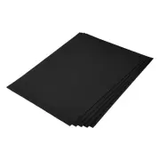 Glitter EVA Foam Sheets Black Self Adhesive Back 15.7 x 11.8 Inch 1.6mm 5 Pcs