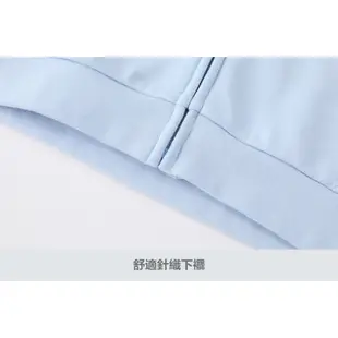 Gap 女童裝 Logo趣味連帽外套-天藍色(890205)